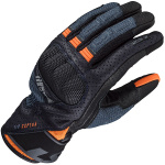 LS2 Air Raptor Gloves - Dark Blue / Hi Viz Orange Thumb 0